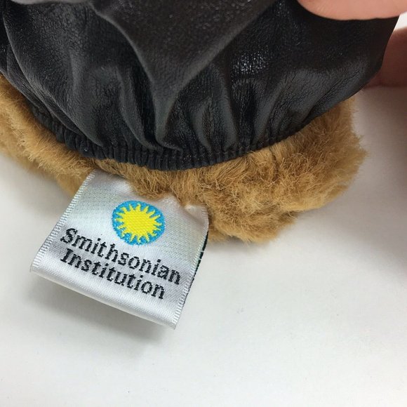 Aurora Smithsonian Institution Aviator Teddy Bear Brown Stuffed Animal 10" Fly - Picture 8 of 12